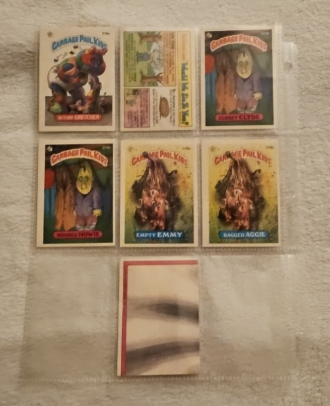 GPK Lot Series 3-9 Including CGC Graded Errors