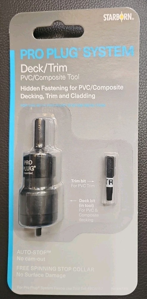 Pro Plug Tool for PVC Decking - For Use With The Pro Plug System for PVC, Mod...