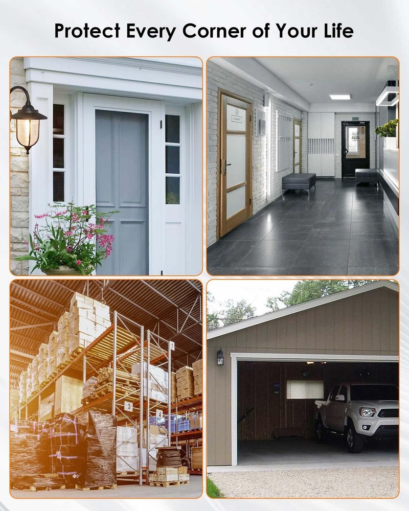 Smart Motion Sensor Alarm with IOT & Remote Control, Human Infrared Detection...