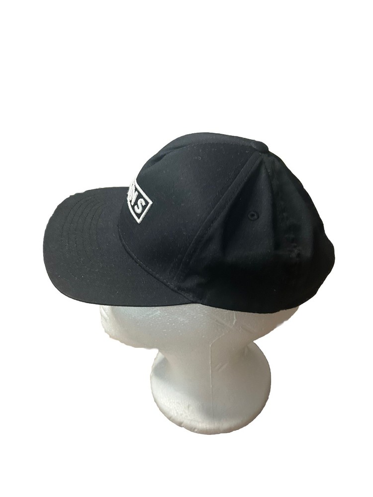 Vans MN Easy Box Snapback Hat Cap Black Kids Size