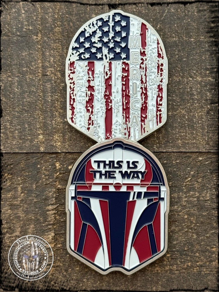 This Is The Way MERICA Challenge Coin