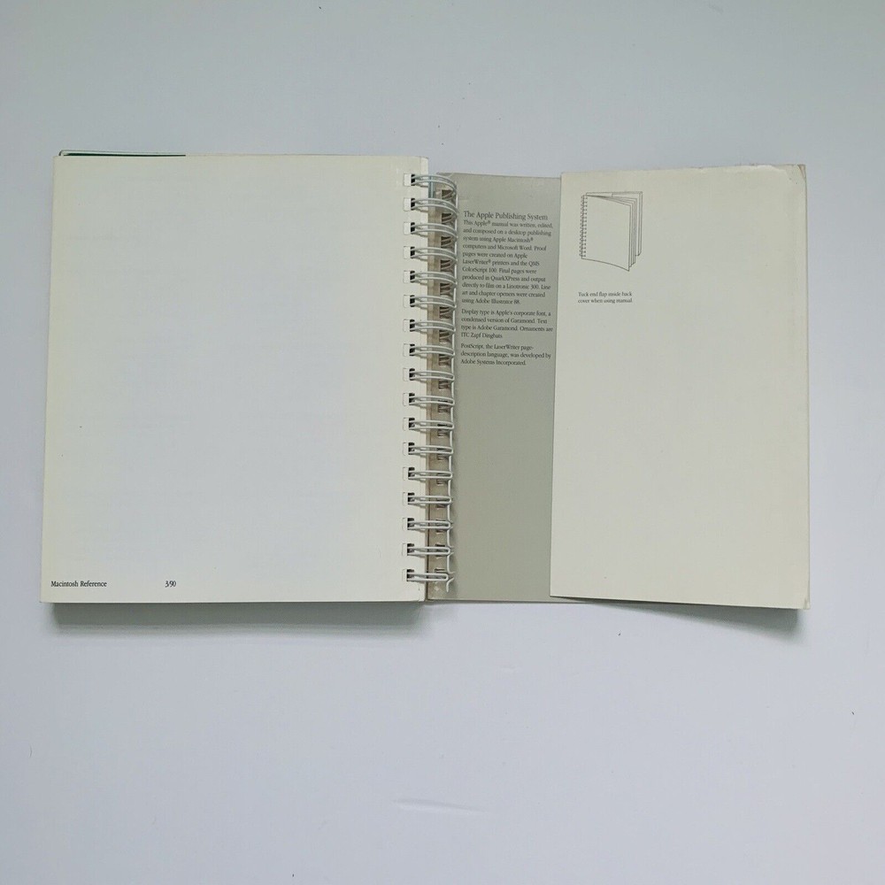 Apple Macintosh Reference Manual VTG 1990