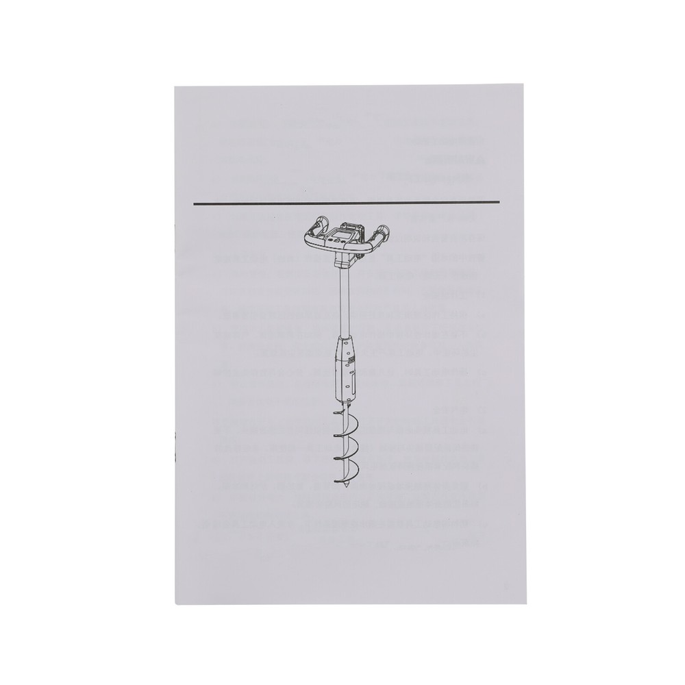 350W Hole Digging Machine Cordless Post-Hole Digger Electric Post Hole Digger