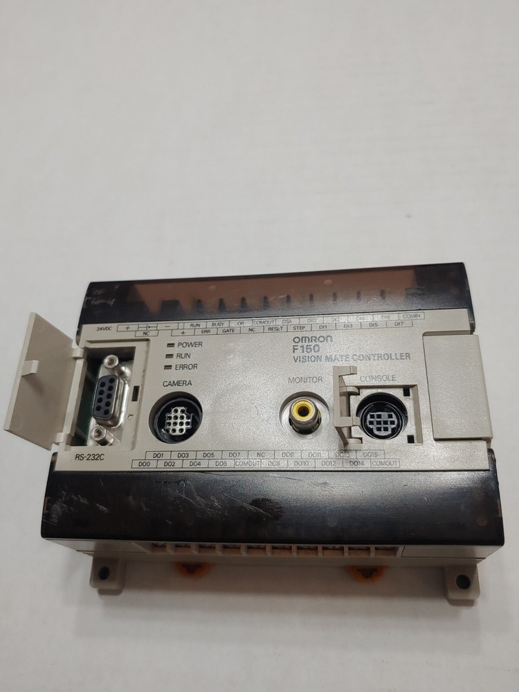 Omron F150-C10E Vision Mate Controller Source 24VDC 0.5A F150