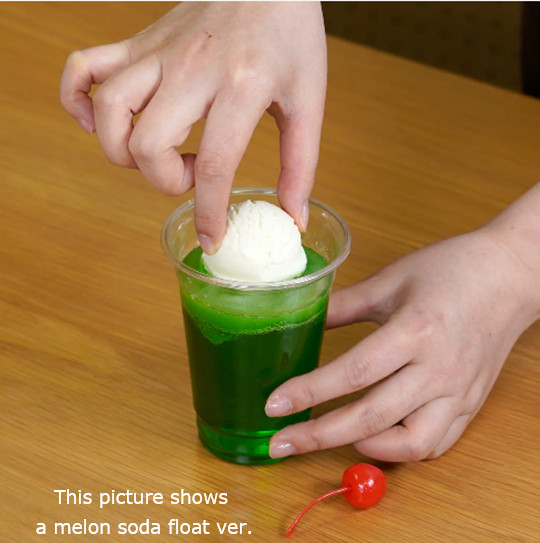 Food sample DIY kit - Coke Float - ”Samplen” - From Japan