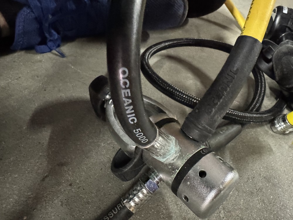 Oceanic Alpha 8 SP5 Regulator *Untested*