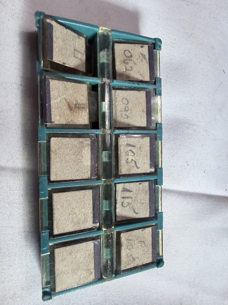 Anschutz 12mm Front Sight Insert Set 11 pcs w Amber Filter Target Rifle