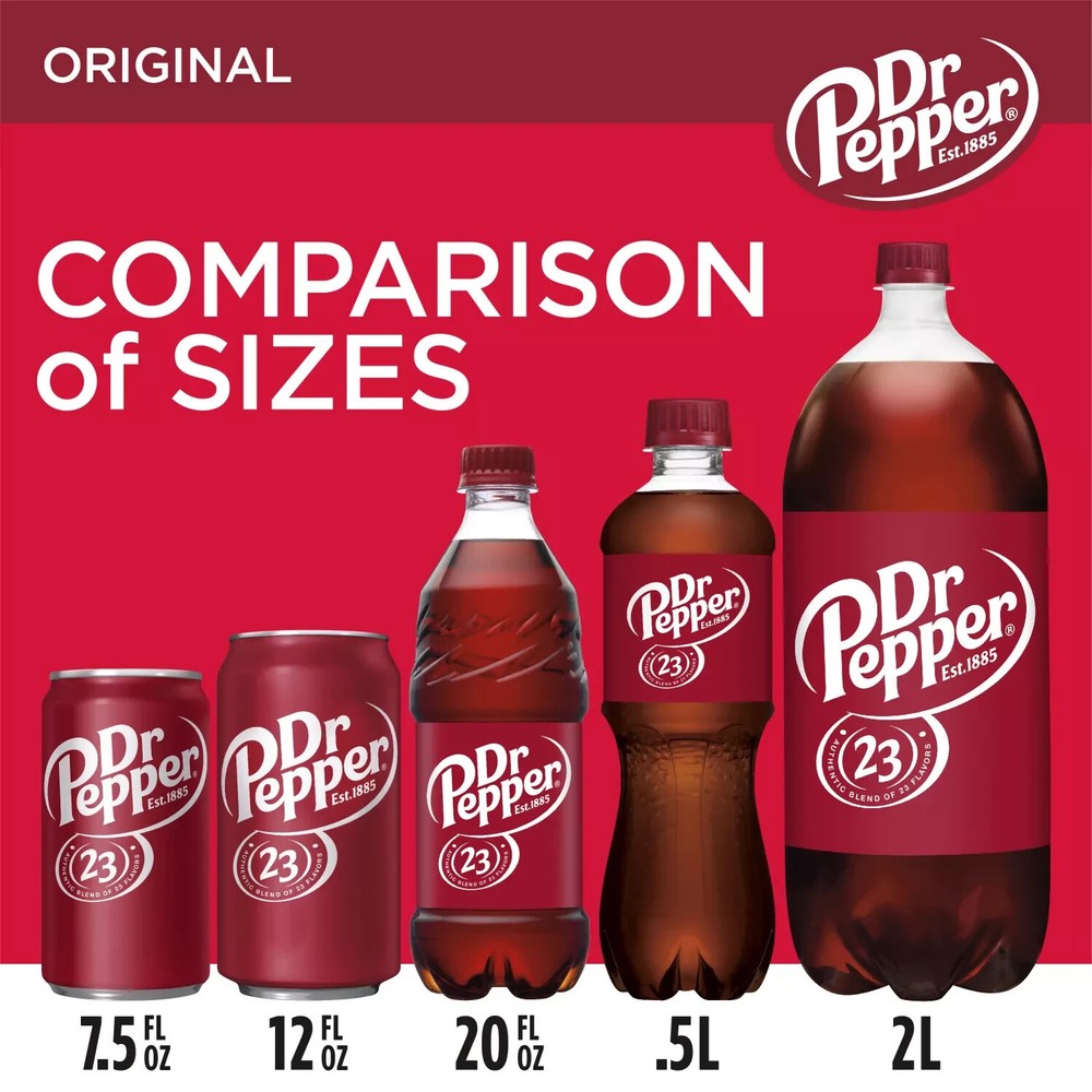 Dr. Pepper Soda, 12 oz, 36-Pack Cans