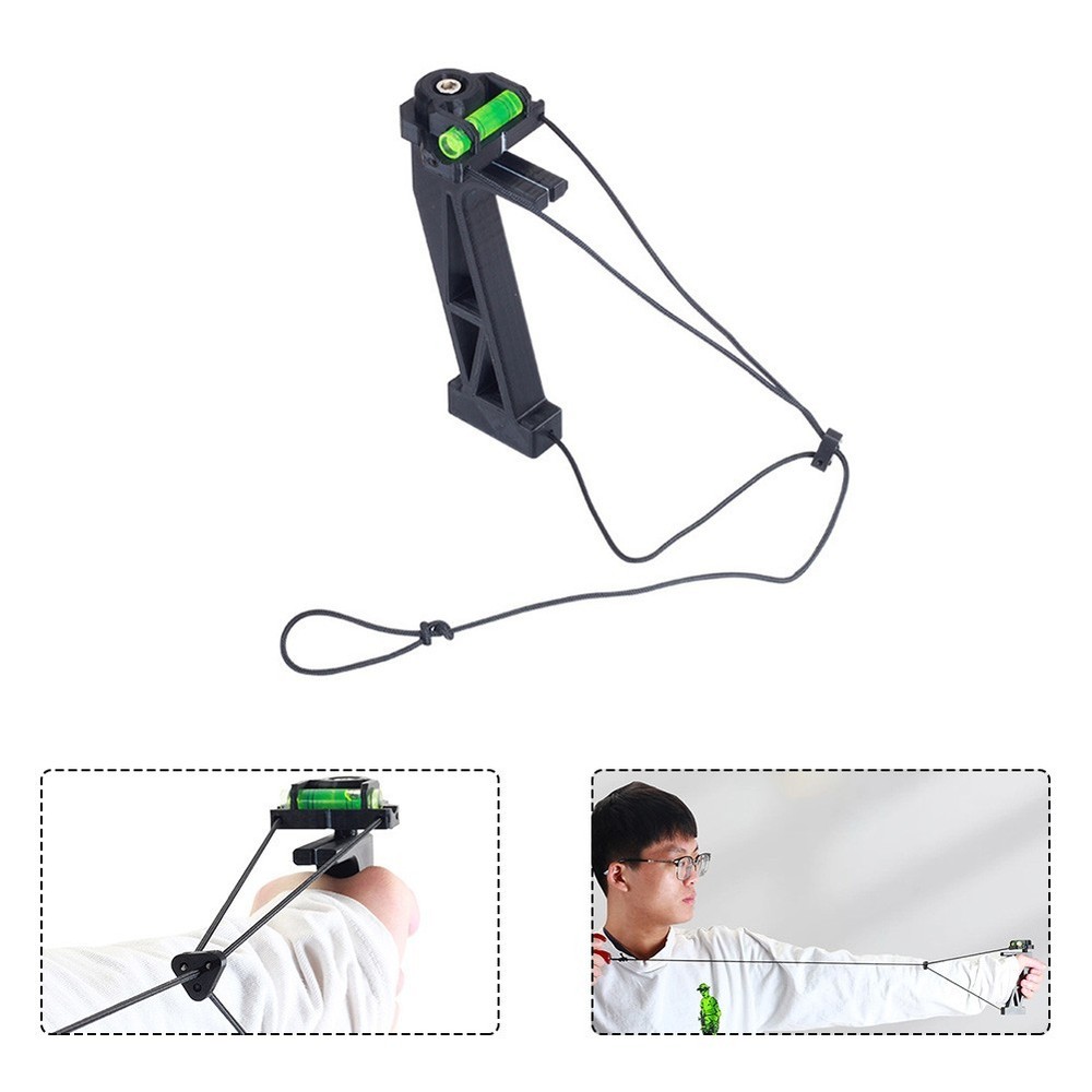 Compound Bow Release Trainer with Bubble Level Enhance Posture and Grip