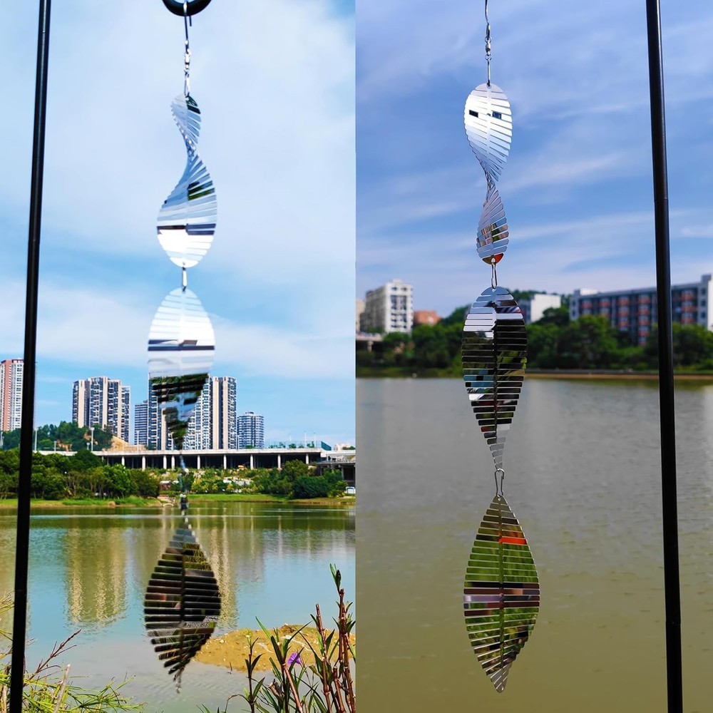 Bird Deterrent Spinners - Reflective Garden Decor