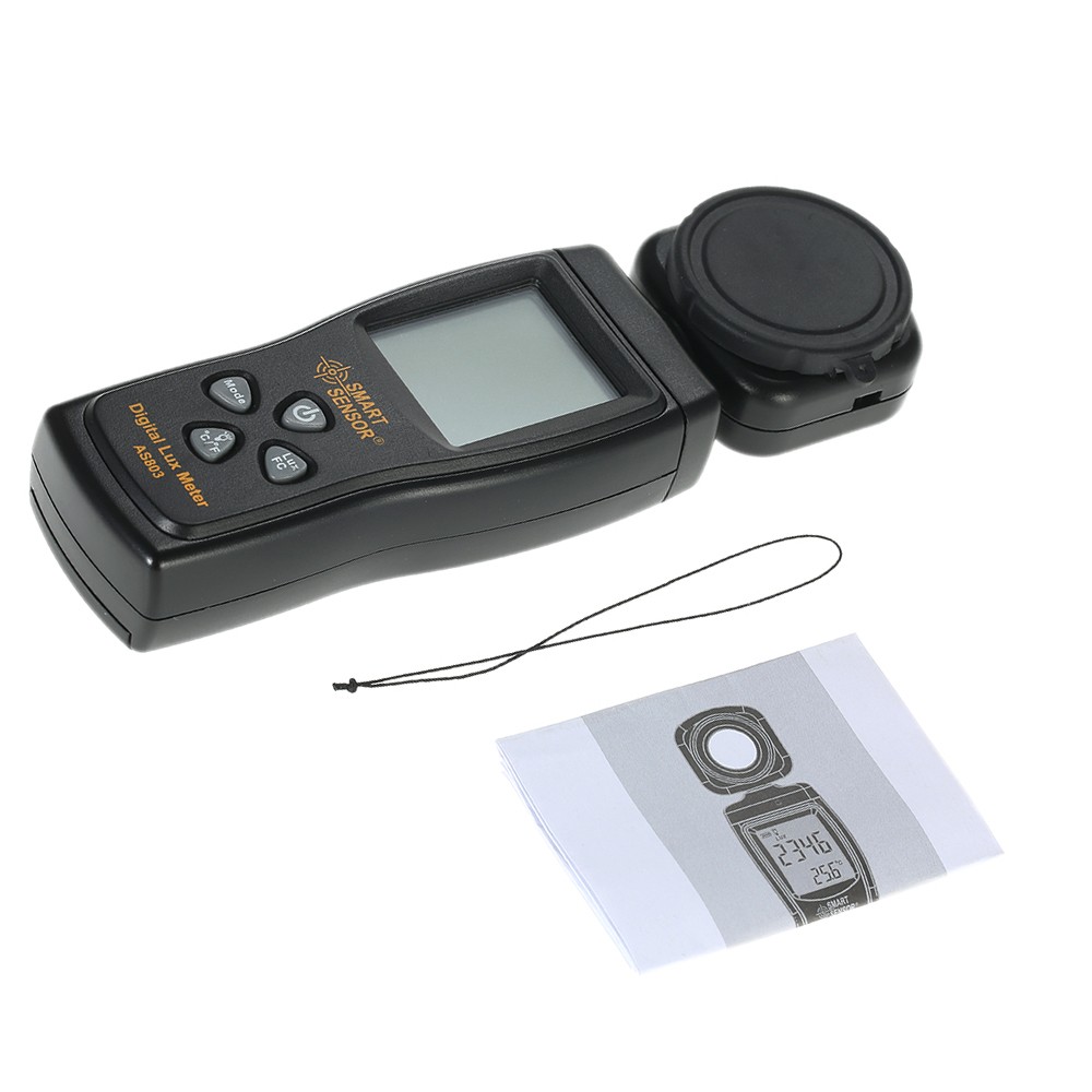 1-SMART SENSOR 0-200000 Digit Meter Illuminometer Luminometer /MIN