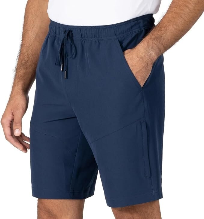 Gerry Men’s Pull-On Trail Shorts, Blue, Size M