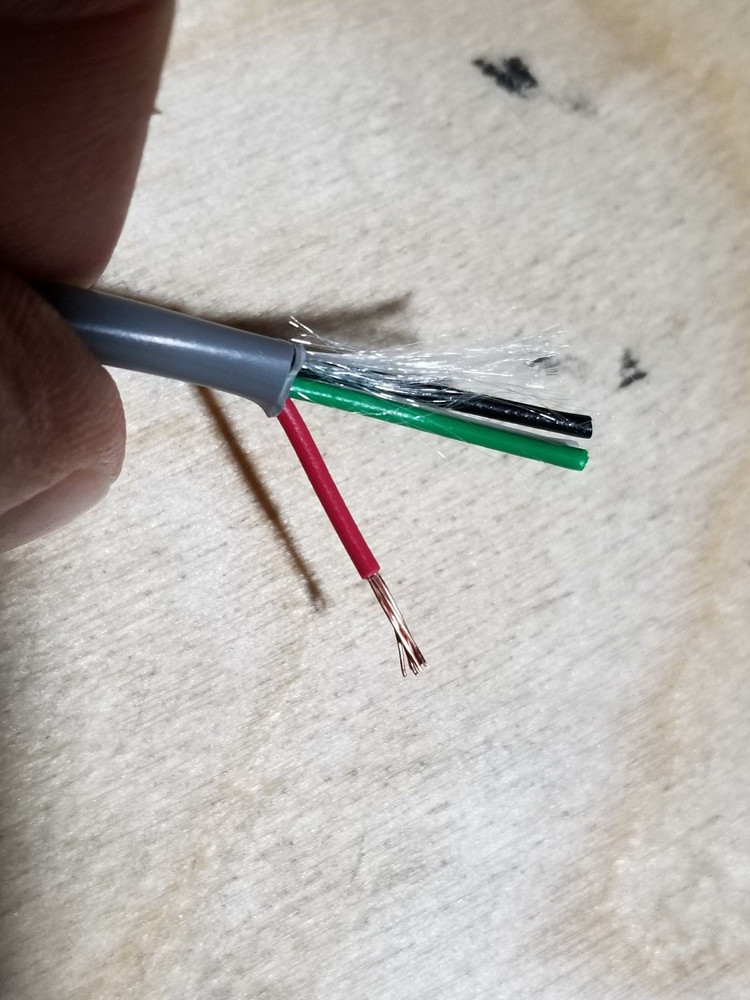 Advanced Digital 12204R 22/4C Stranded Riser Security/Alarm Cable Gray /100ft