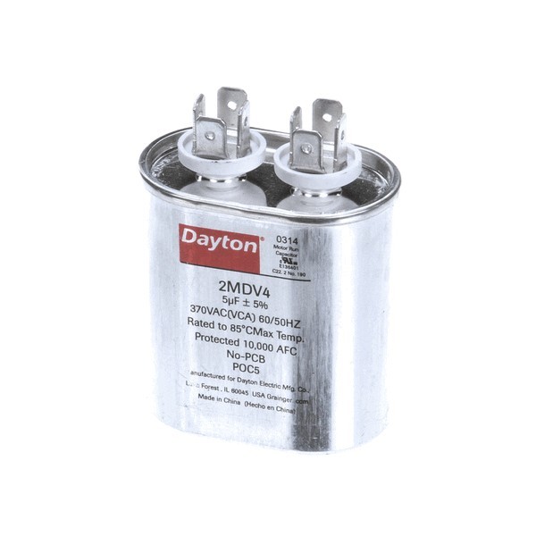 Delfield 6190141 Capacitor, 5Uf, 370V/Ac