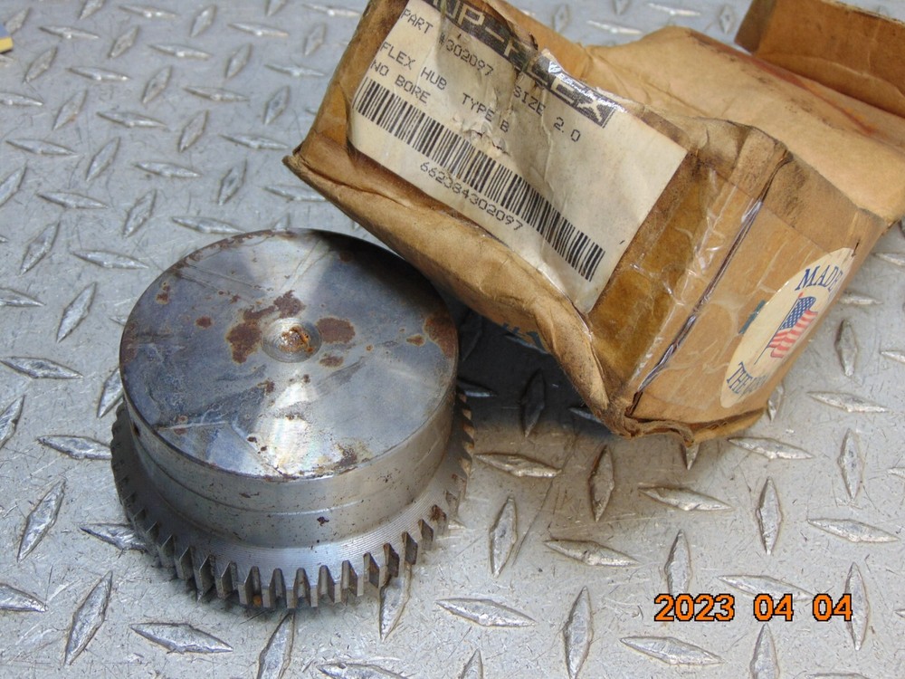 KOP-FLEX 302097 SIZE 2.0 COUPLING HUB TYPE B NO BORE see description