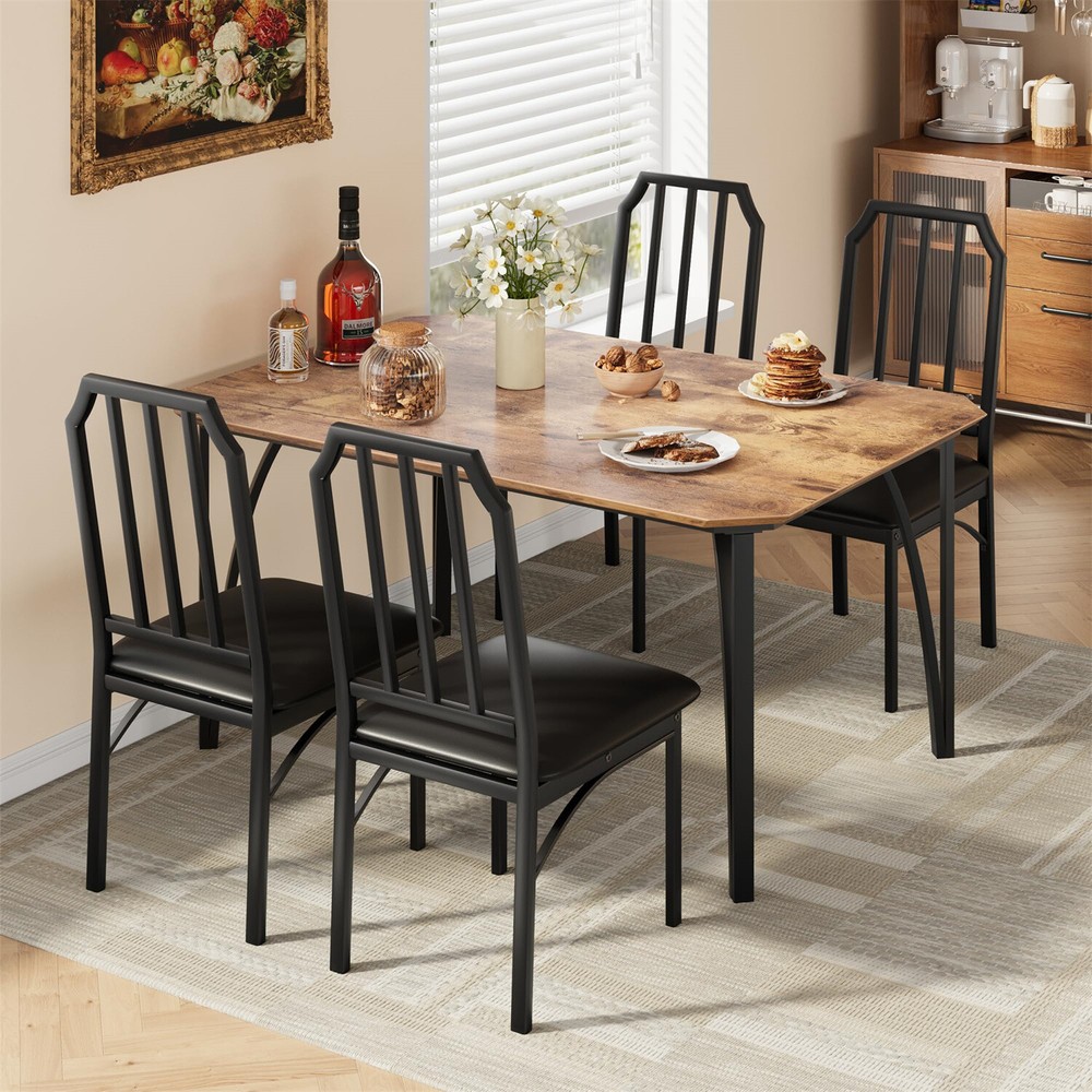 ✅Dining Room Table Set for 4 Kitchen Table and Chairs for Kitchen Dining Room NE