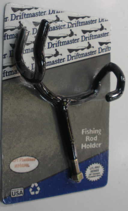 Driftmaster 260HL Left Thread 3/8" Lil Pro 25 Degree Flatliner Rod Holder