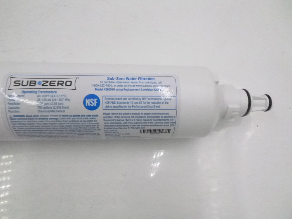 Sub-Zero 4204490 Refrigerator Water Filter