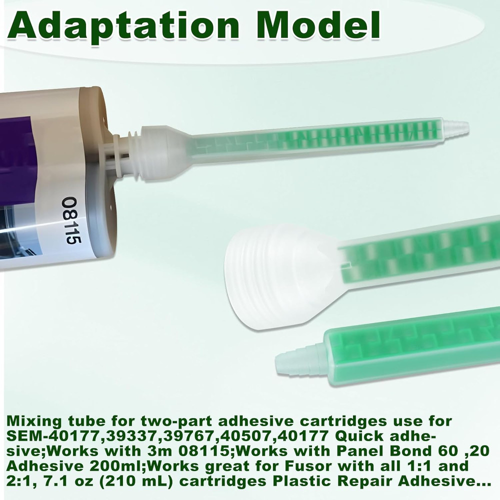 Mixing Nozzle Static Mix Nozzle Adhesive Tips Square 10 Pieces