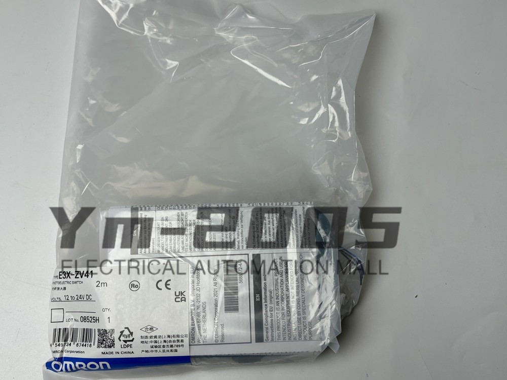 Omron-E3X-ZV41 sensor 1pcs