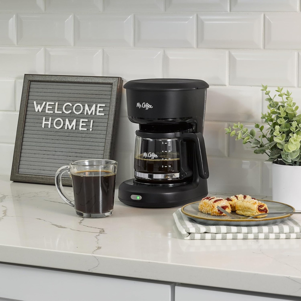 ® 5-Cup Mini Brew Switch Coffee Maker, Black