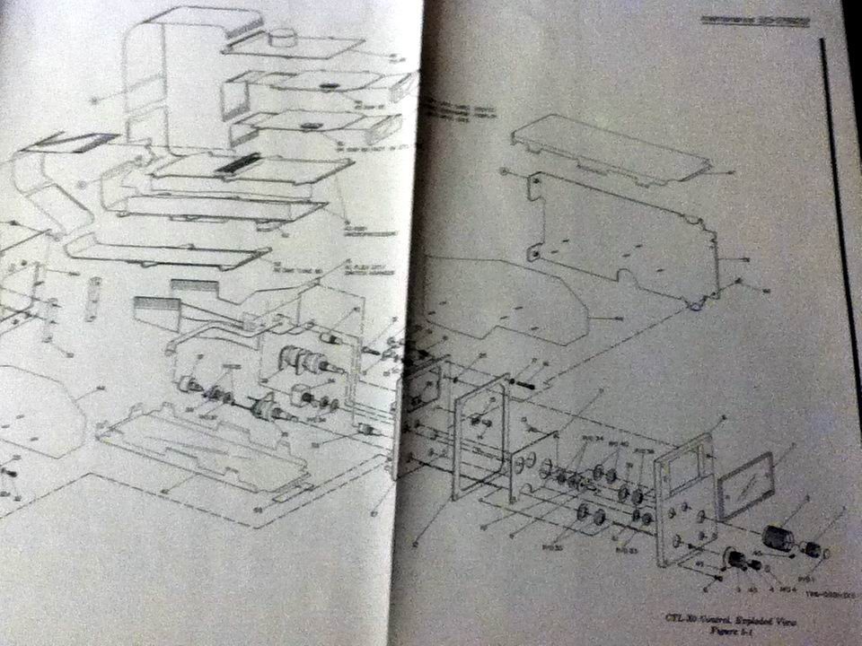 Collins CTL-X0 Controls Service manual, CTL 90, CTL-20, CTL-30 , CTL-30R, CTL-60