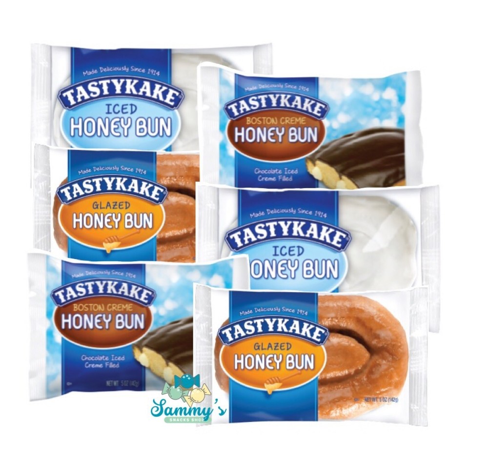 Tastykake Honey Buns 6 Assorted