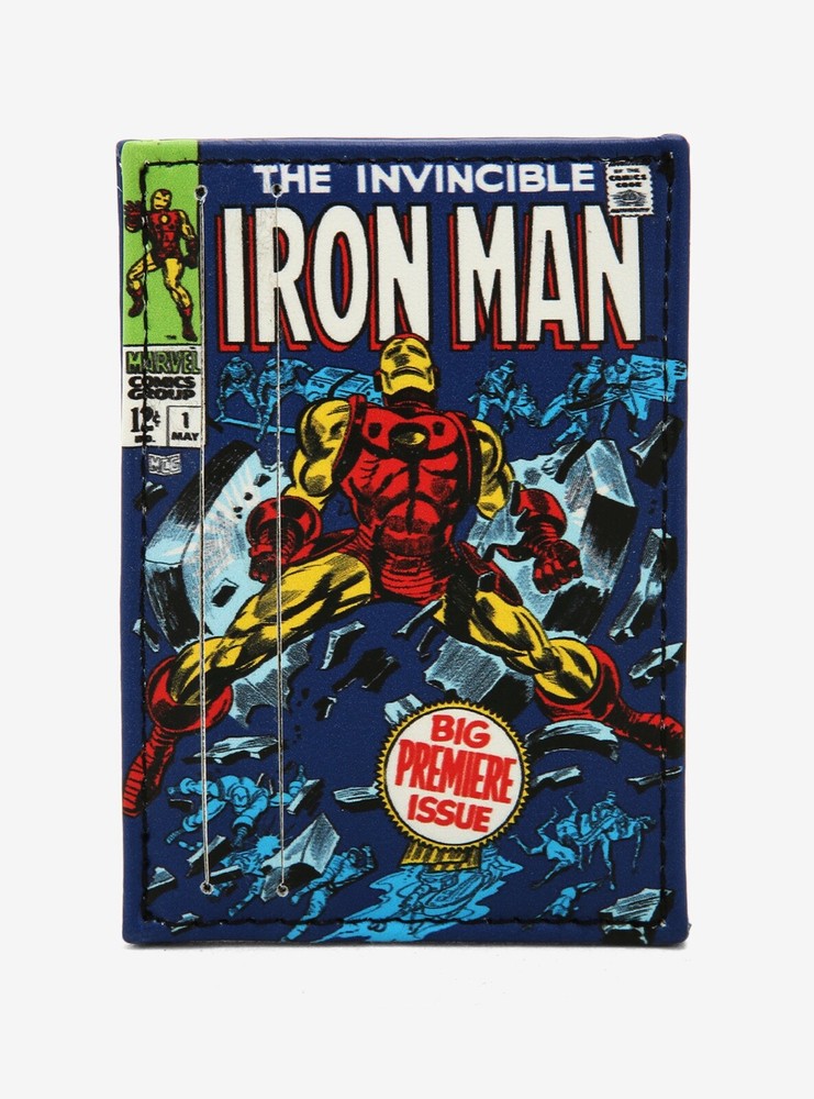 Marvel Iron Man Big Premiere Issue Cover Cardholder wallet