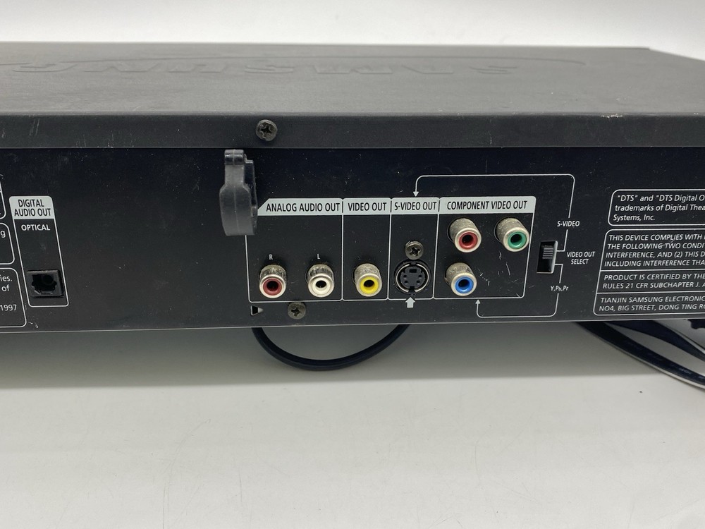Samsung DVD-M101 DVD Player Video CD Player Tested Working