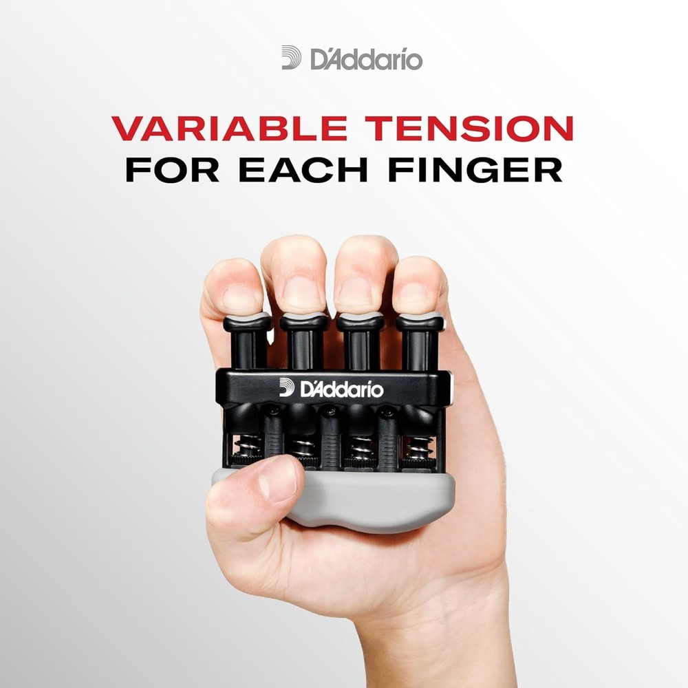 Comfortable D’Addario Varigrip - Customized Finger Strength & Callus Building