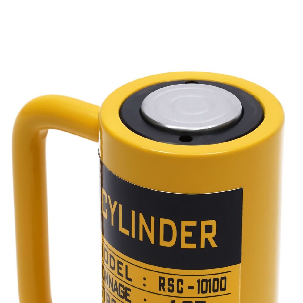 10 Ton Hydraulic Cylinder Jack Single Acting 4" Stroke Solid Hydraulic Ram Jack