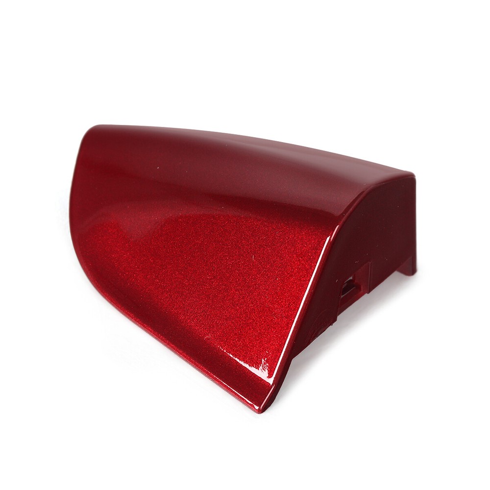 For 2015-2022 Mustang Left Side Driver Door Handle Key Lock Cover Bezel Ruby Red