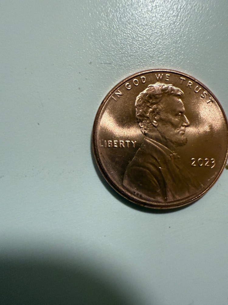 2023 Lincoln Penny Die Strike Errors No mint Mark