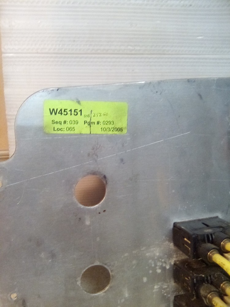 2006 Freightliner Columbia Switch Dash Panel W45151