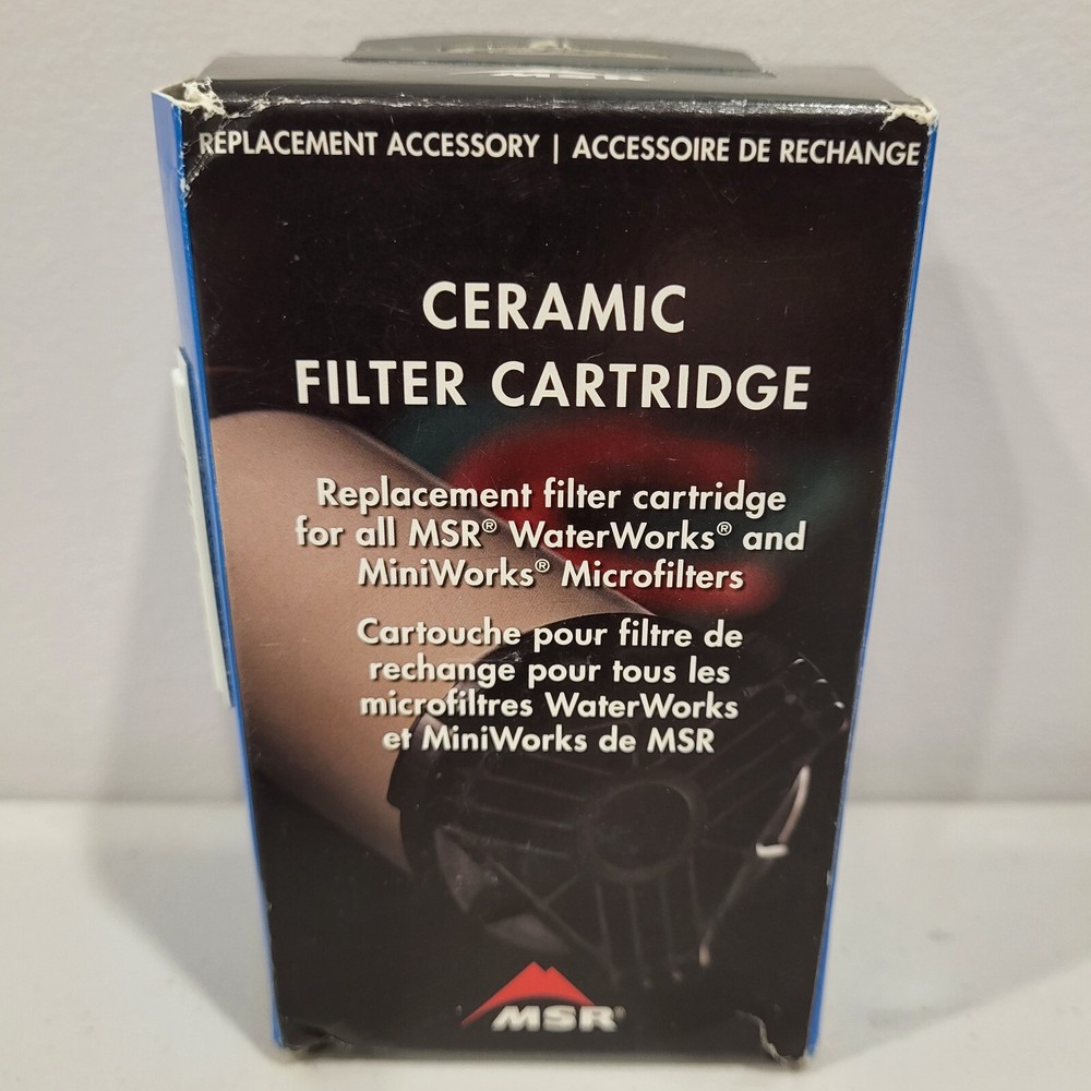 MSR Ceramic Replacement Filter Element Waterworks Miniworks Marathon EX NEW OB