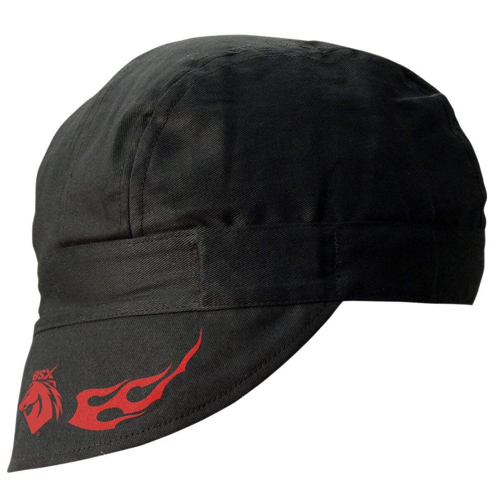 Black Stallion BSX Welding Cap BC5W-BK