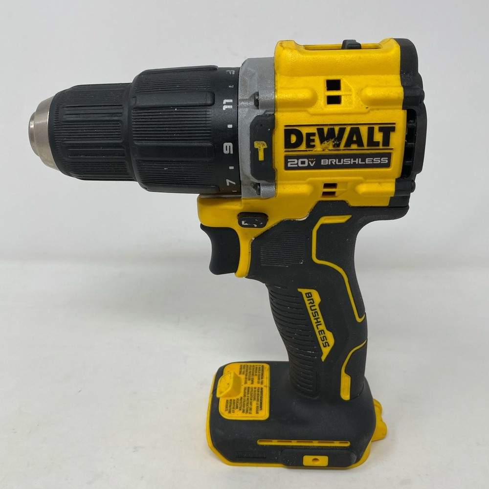 DEWALT DCD799B 20V ATOMIC 1/2" Brushless Hammer Drill Yellow/Black