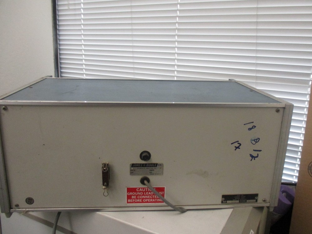 Biddle Instruments Model: RM170 Super Megohmmeter