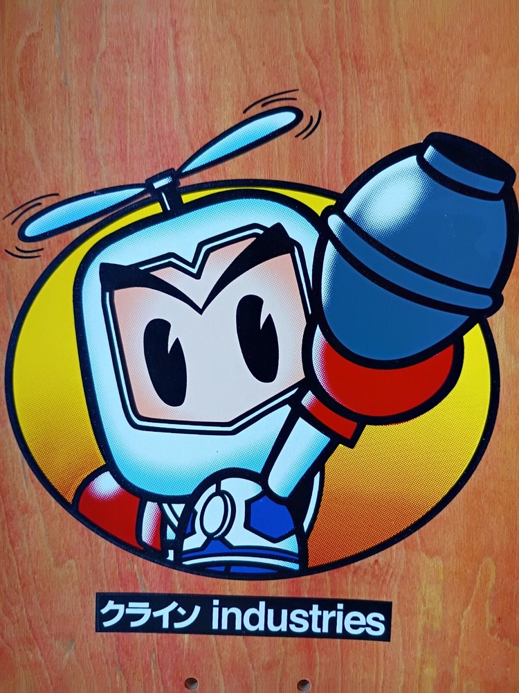 Rare JK Industries Mega Man Skateboard