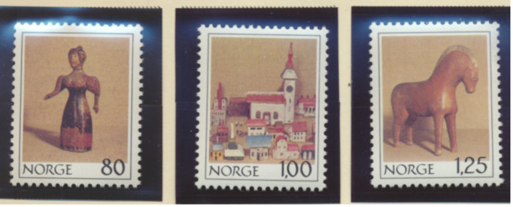 Norway Stamps Scott #738 To 740, Mint Hinged