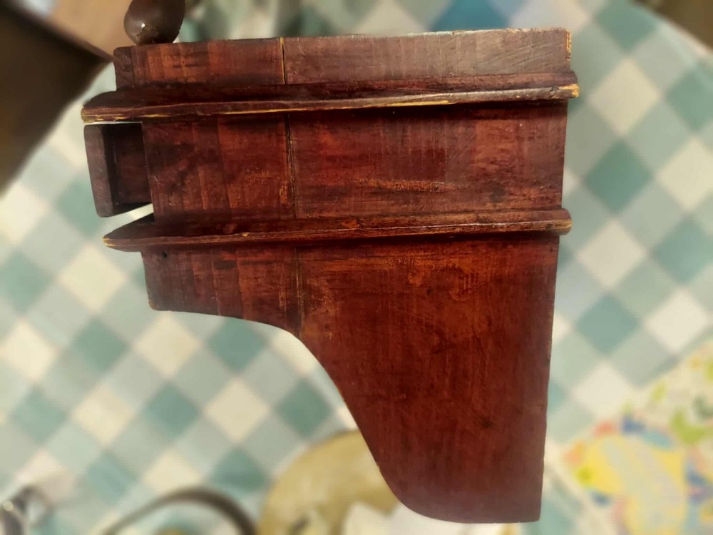 Antique Tradewinds Brand Mail Sorting Desk Topper With Drawer