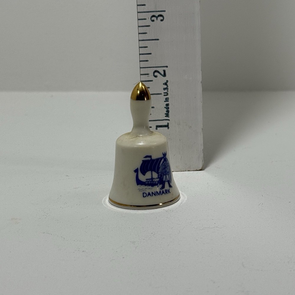 vintage souvenir bell from Denmark