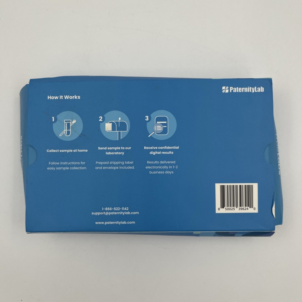 PaternityLab DNA Paternity Test Kit - Jan 08, 2025