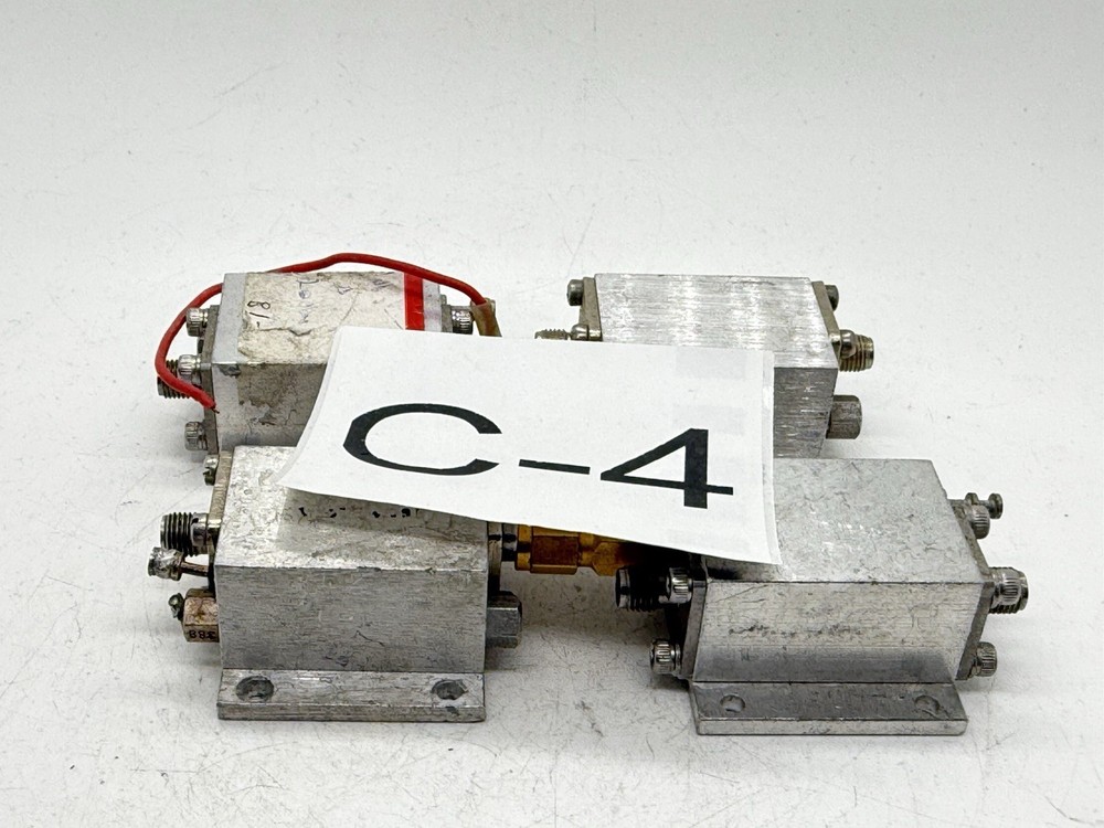 Lot of 4 RF Microwave Amplifier Modules