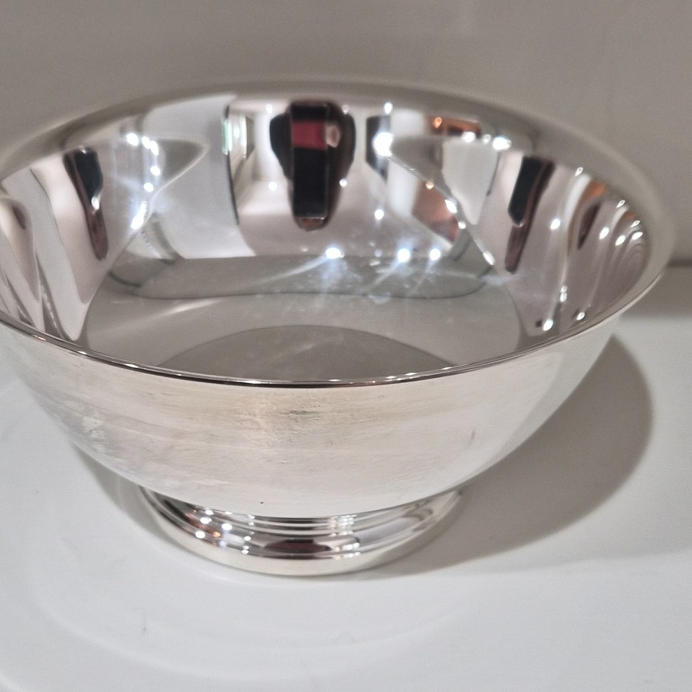 Gorham Silverplate Bowl Silver-Plated Decorative Serving Bowl