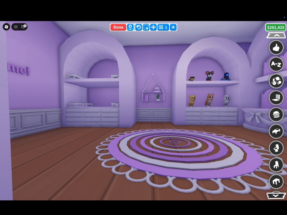 adopt me purple grinding house 💜👾🏡