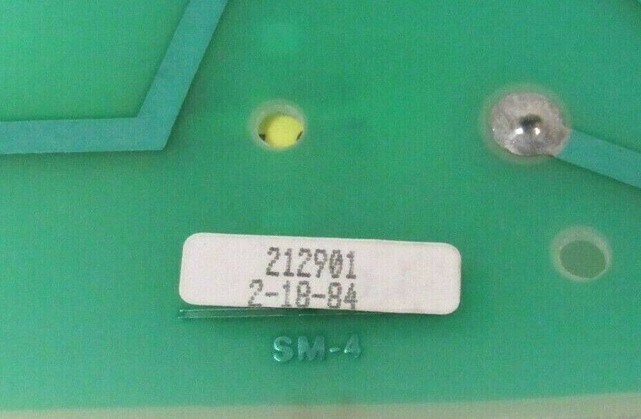 NEW SOLIDSTATE CONTROLS 2-18-84 212901 PCB CIRCUIT BOARD 21884