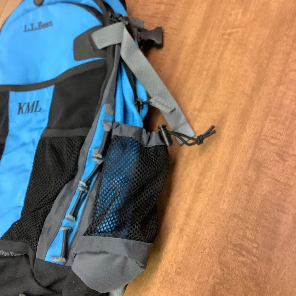 LL Bean Blue Ridge Runner Daypack Backpack Hiking Trips Vacation READ