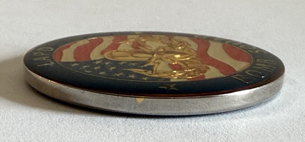 LAPD Bomb Squad Challenge Coin Enamel Coated Both Sides