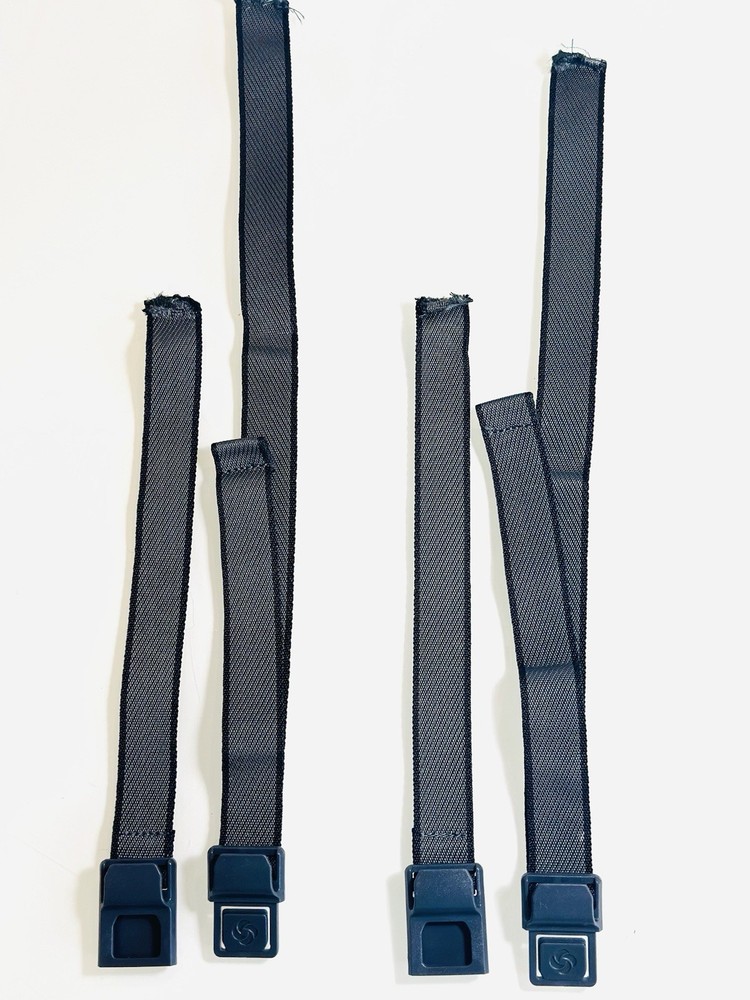 Samsonite Renew Large Softside Interior Straps Set 2 OEM w/ Clips Replacement